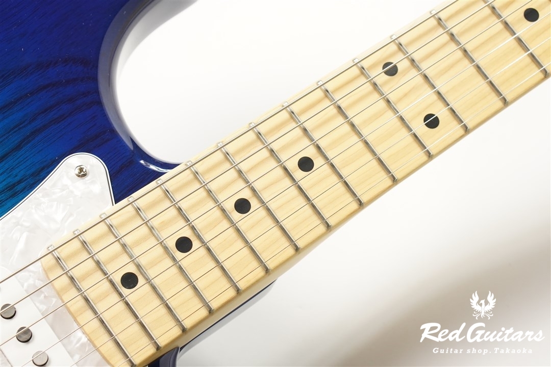 FUJIGEN Neo Classic NST11MAH - See-Thru Blue Burst | Red Guitars